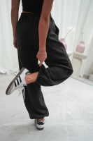 Komplet dresowy damski viralowa oversize bluza spodnie baggy bawełniane z pętelki fango