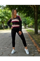 Dres welurowy, dekolt w serek - czarny